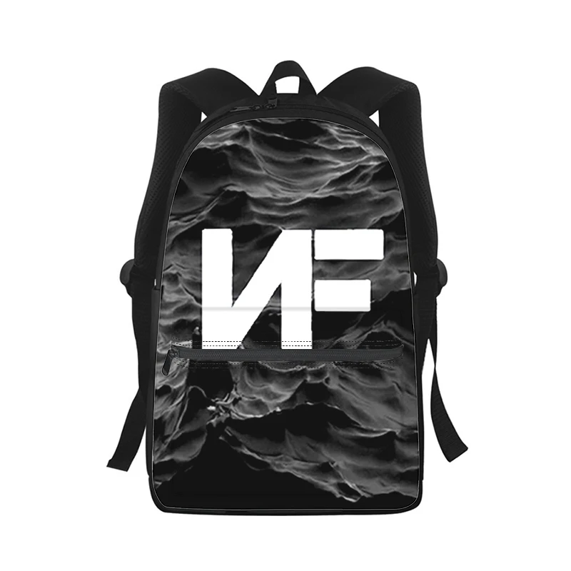 Rapper NF Homens Mulheres Mochila Impressão 3D Moda Estudante Bolsa Escolar Laptop Mochila Crianças Bolsa de Ombro de Viagem