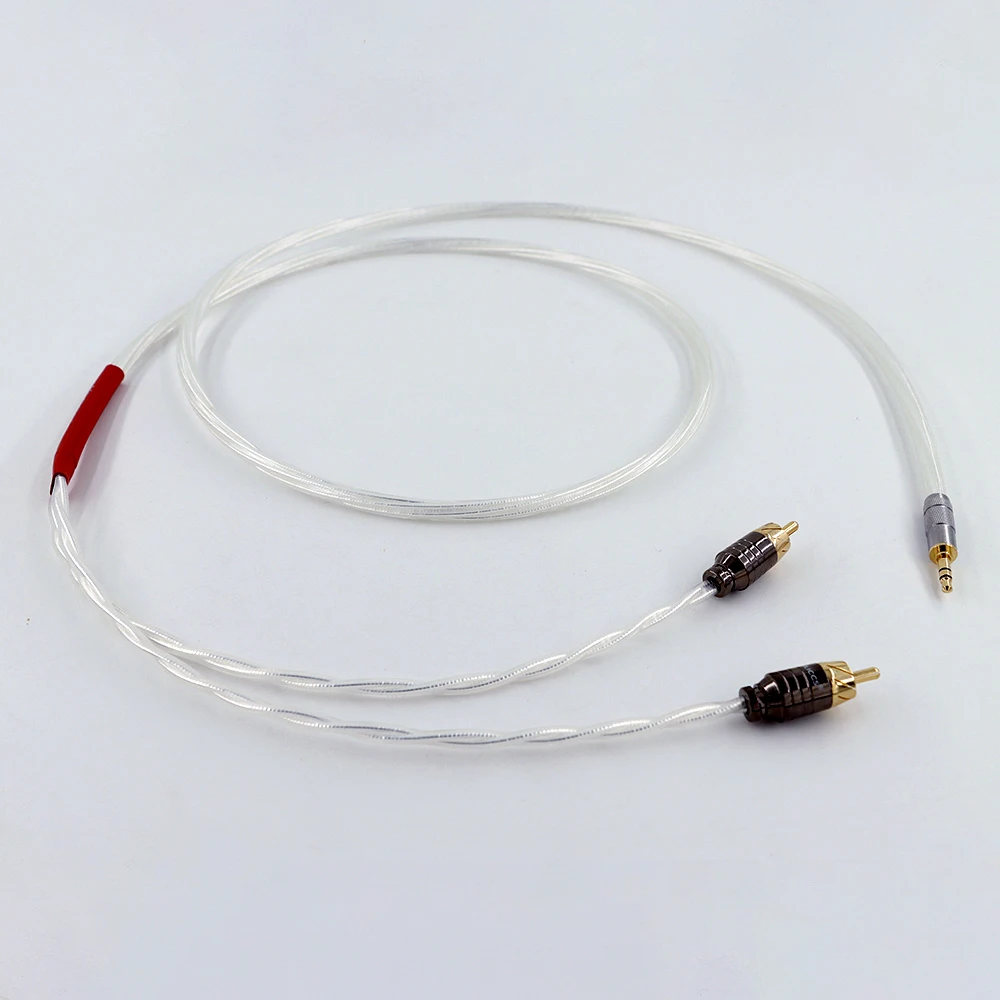 

Fever Music Ribbon Odin 3.5mm One Minute Two RCA Audio Cable Odin 3.5 RPM Double Lotus