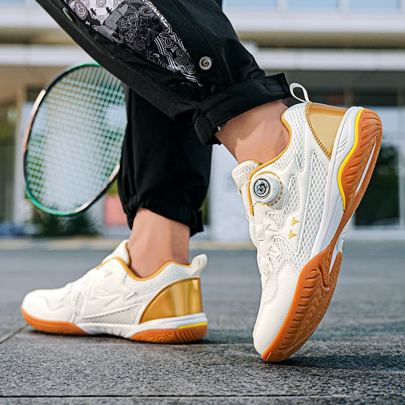 Herren-Badminton-Schuhe, Volleyball-Schuhe, Sportschuhe, Tischtennis-Sneaker, atmungsaktive Trainingsschuhe, professionelle Sportschuhe für Tischtennis. – Detail 15