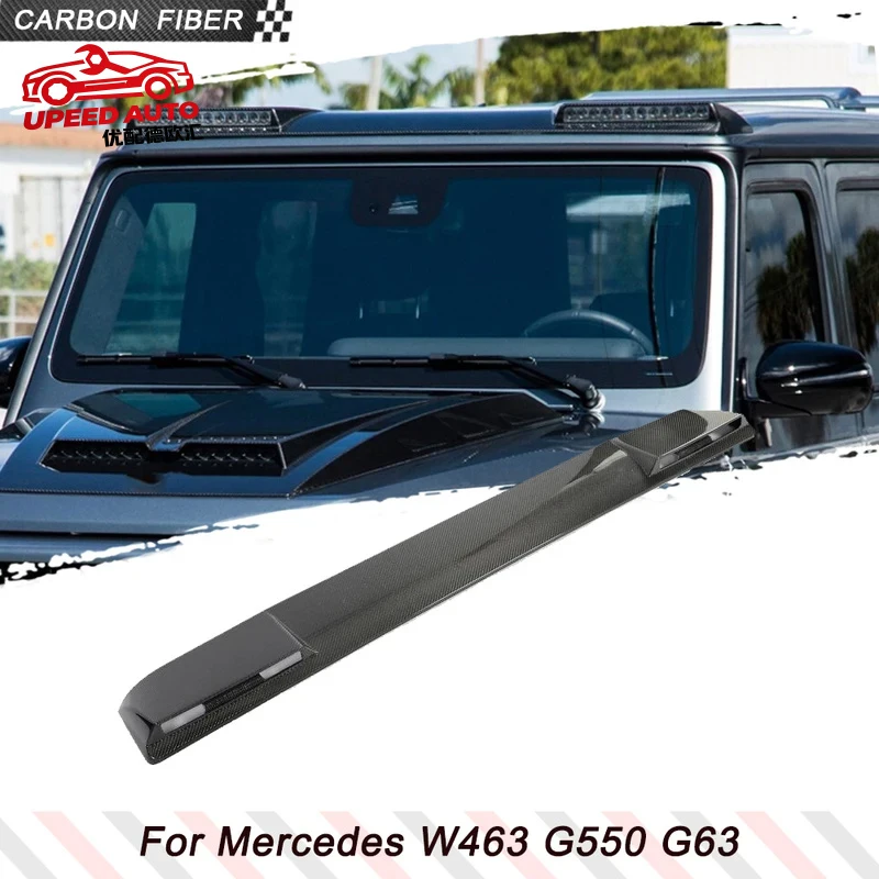 

Suitable For Front Racing Boot Lip Spoiler Mercedes- Benz W463 G63 AMG 2004-2018 Rear Roof Wing