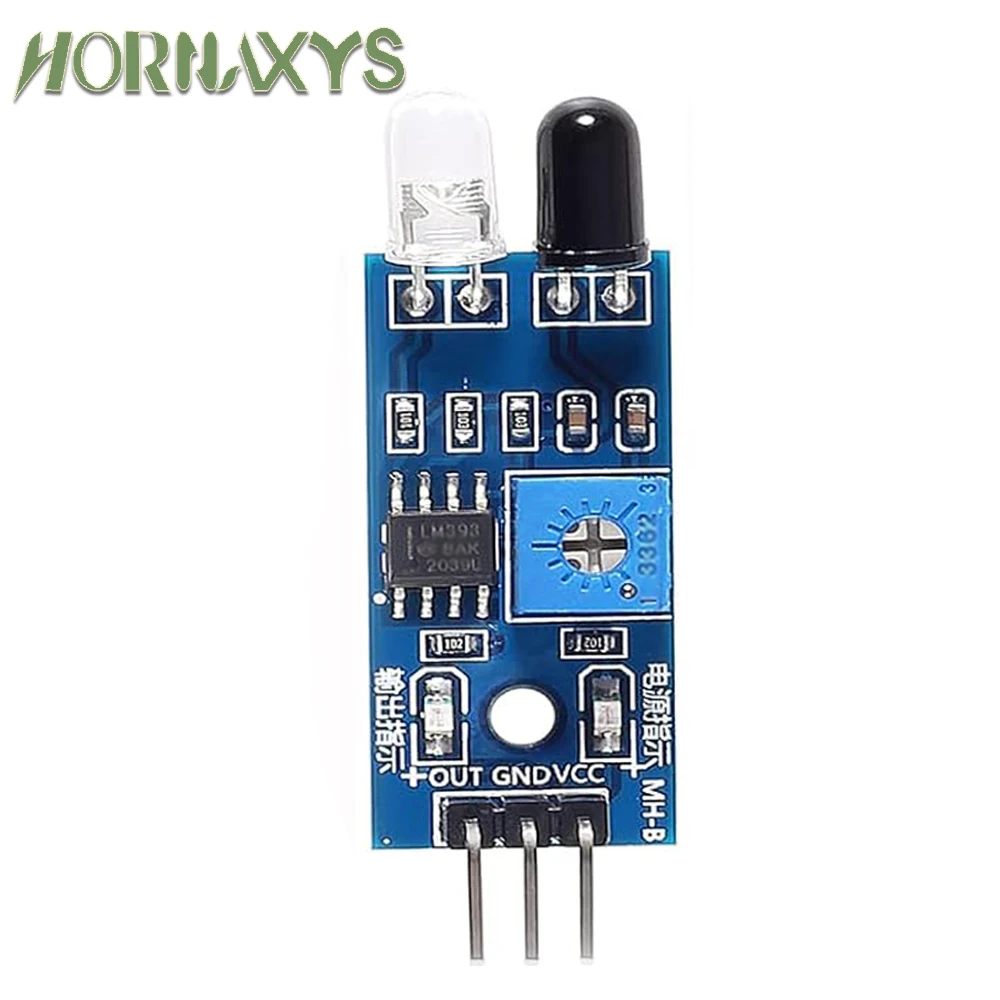 10/20pcs IR Infrared Obstacle Avoidance Sensor Module For Arduino DIY Smart Car Robot 3-wire Reflective Photoelectric New