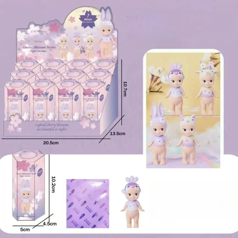 

S Angel Night Cherry Blossom Series Cherry Blossom Limited Edition Blind Box украшения милые загадочные игрушки-сюрпризы мини-фигурка