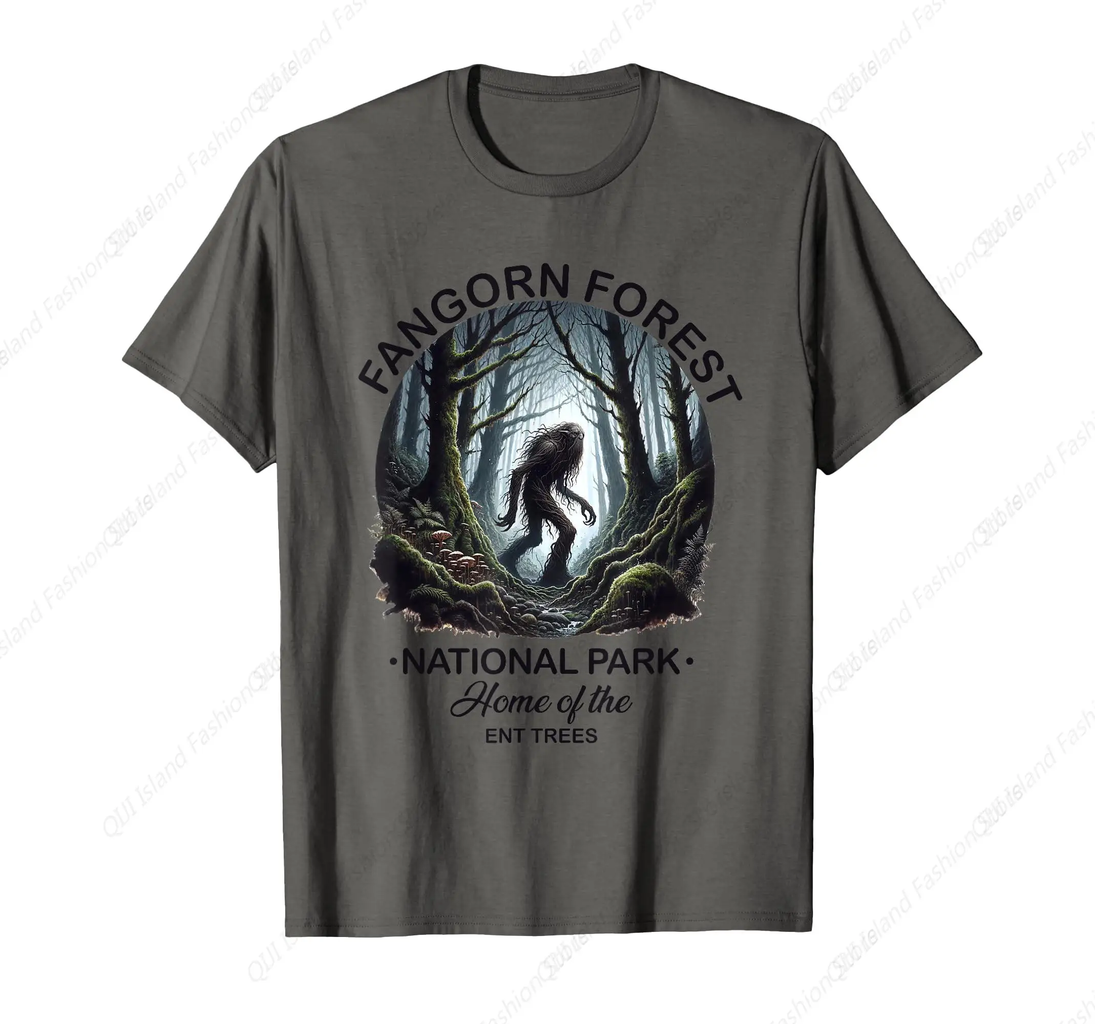 

Fantasy Fangorn Forest National Park Home Of The Ent Trees T-Shirt