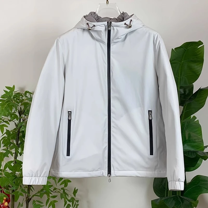 BC إيطاليا الدافئة الأبيض بطة أسفل المال القديم أسفل سترة