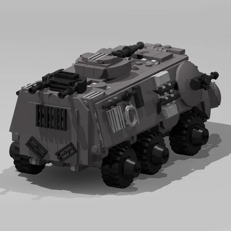 646 PCS Star Fighting Light Utility Transport/Räder MOC Anpassen Modulares Baustein-Design DIY Spielzeug Weihnachtsgeschenk