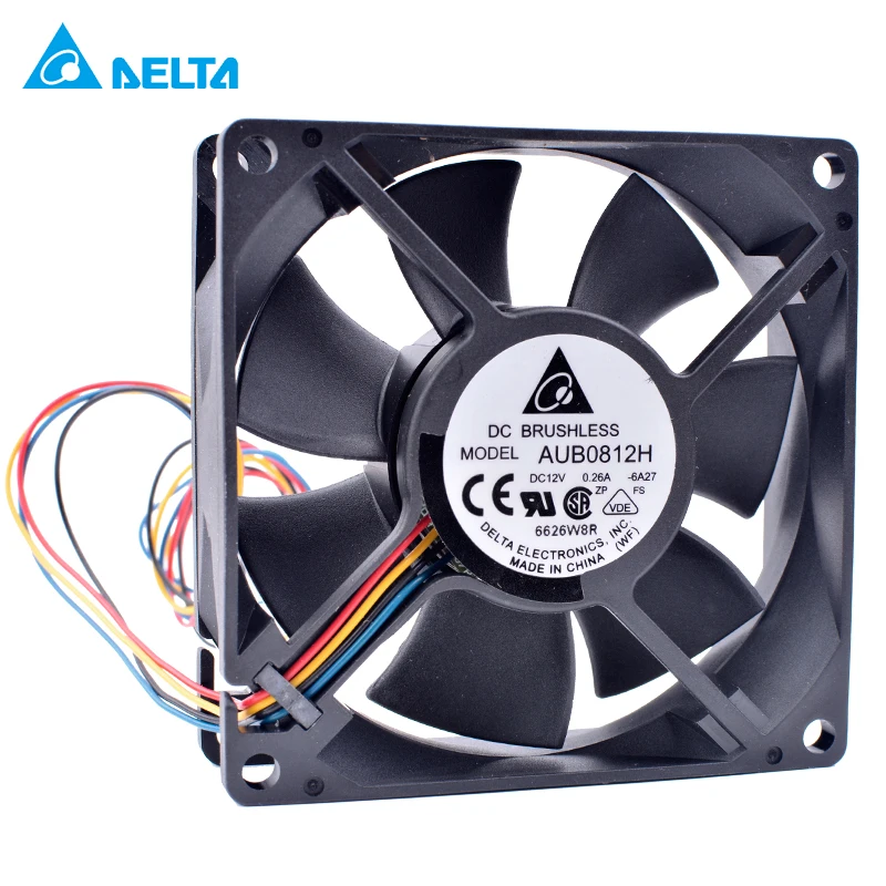 

COOLING REVOLUTION AUB0812H 8cm 8025 80mm fan 12V 0.26A Computer CPU cooler cooling fan