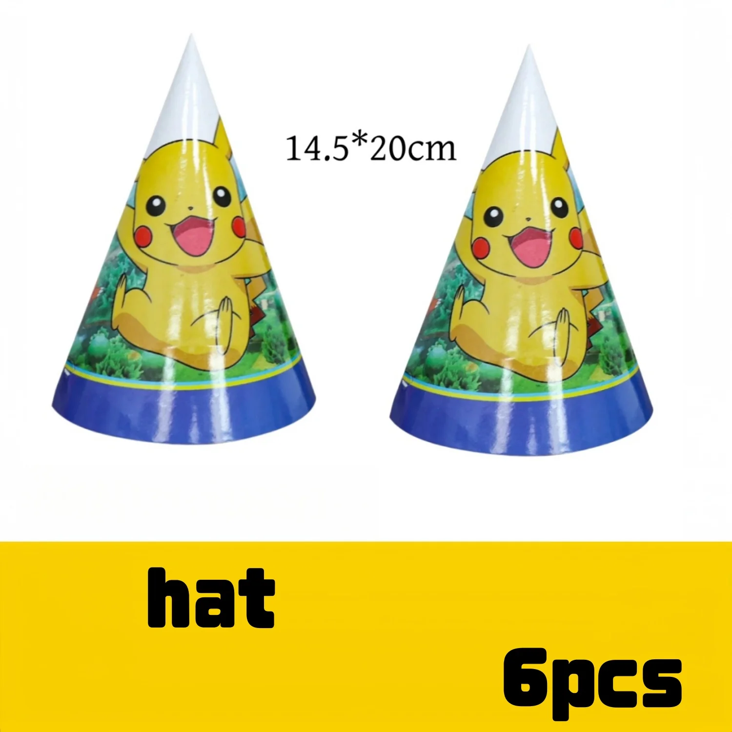 Pokemon Party Dekoration Pikachu Einweg Geschirr Party Hüte Tischdecke Tasse Teller Geschenk Tasche Baby Dusche Party Gefälligkeiten Pokemon