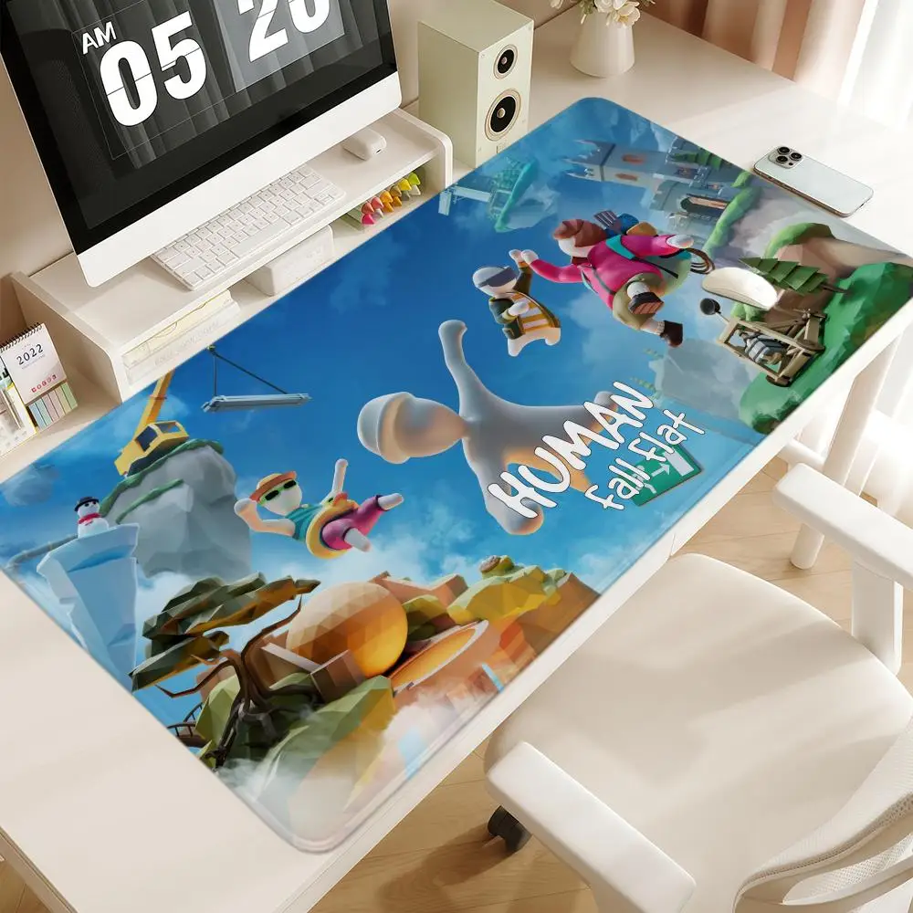 

Human Fall Flat Mouse Pad 1000x500 XXL Large For FPS eSports Gaming Non-slip Office Keyboard Mats Desk Mat