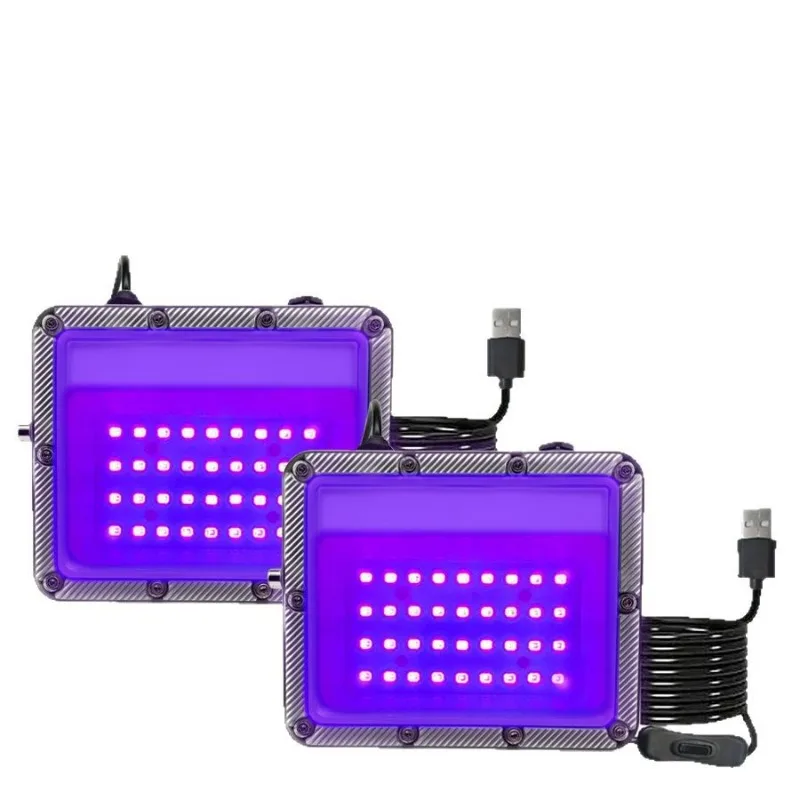 

UV purple light, household indoor waterproof floodlight, Halloween ambient light