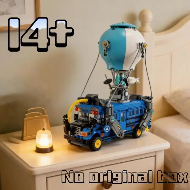 

НОВИНКА 2026: Набор строительных блоков MOC 77073 «Боевой автобус» из 954 деталей, совместимый с другими конструкторами, идеальный подарок для мальчиков и девочек