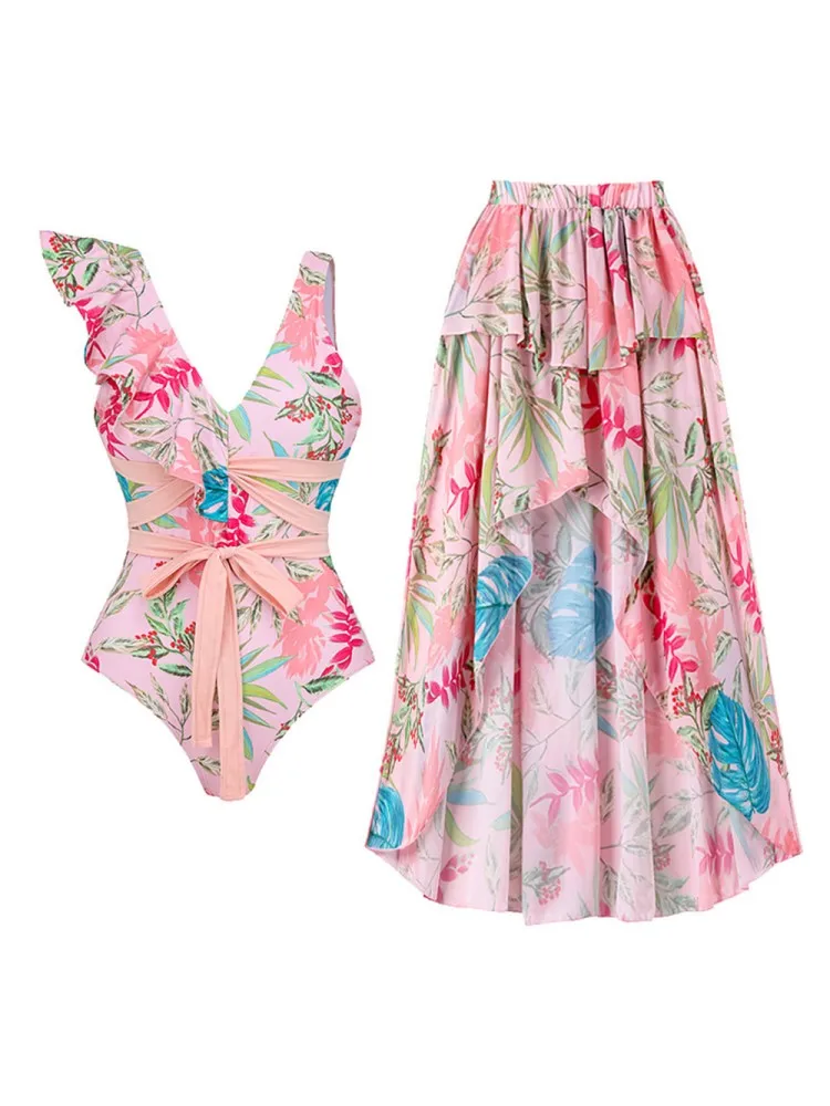 Maillot de bain une pièce vintage pour femmes, bikini de luxe, robe de plage dos nu, vêtements de plage d'été trempés