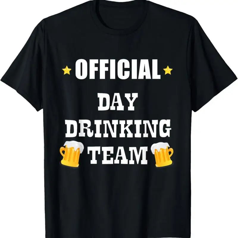 

Official Day Drinking Team T Shirt Beer Liquor Alcohol