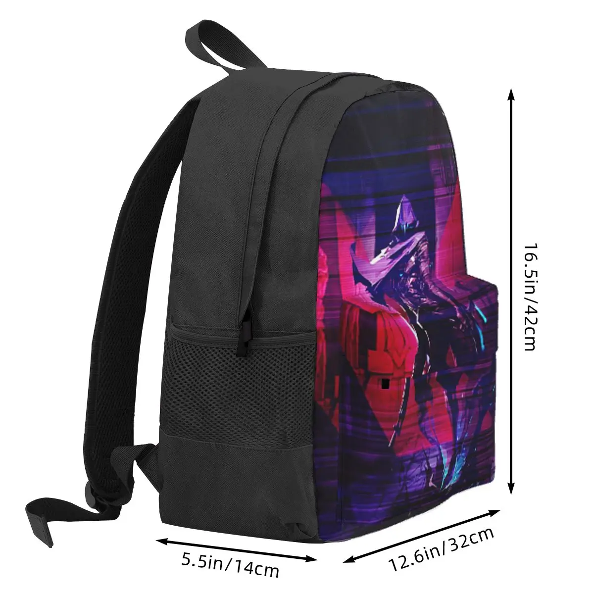 Omen V-Valorant Riot Games Backpack Daypack Large Capacity Boys Girls BookBag School Bag Shoulder Bags for Men Women