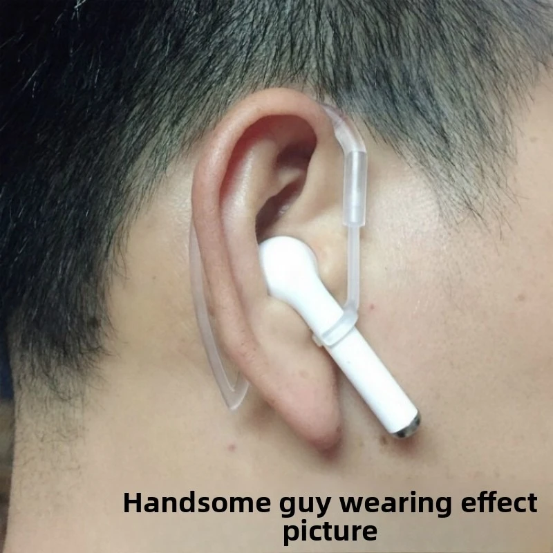 1/2pair Transparent Ear Hook For Soft Silicone Anti Slip Sports Clip Hook For Wireless Earphone Accessories view 6