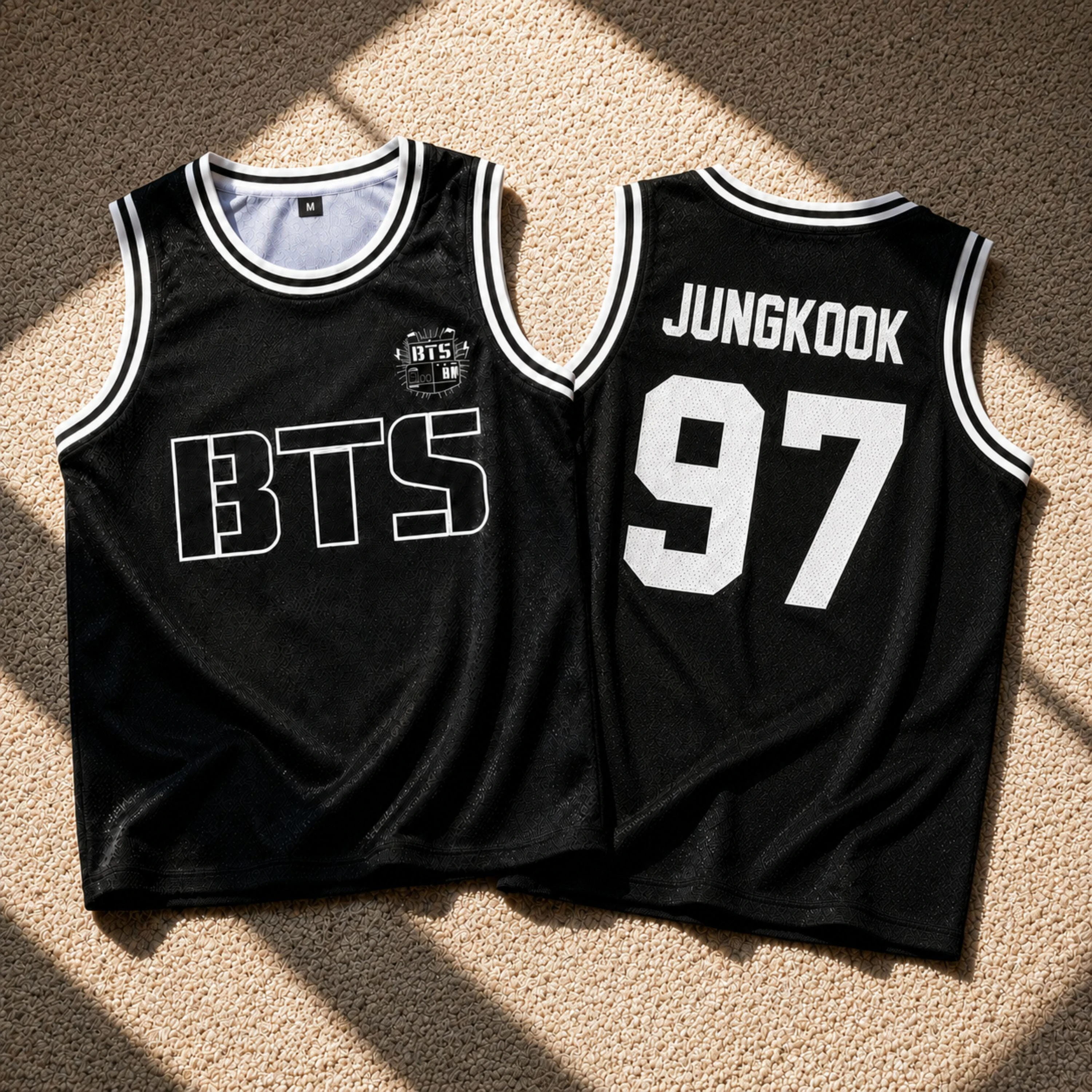 2026 Kpop BTS Arirang 3D-Druck Basketball-Trikot Herren Damen Sommer Sport Mode Weste Atmungsaktive Schnelltrocknende Kleidung Fan-Geschenke – Detail 5