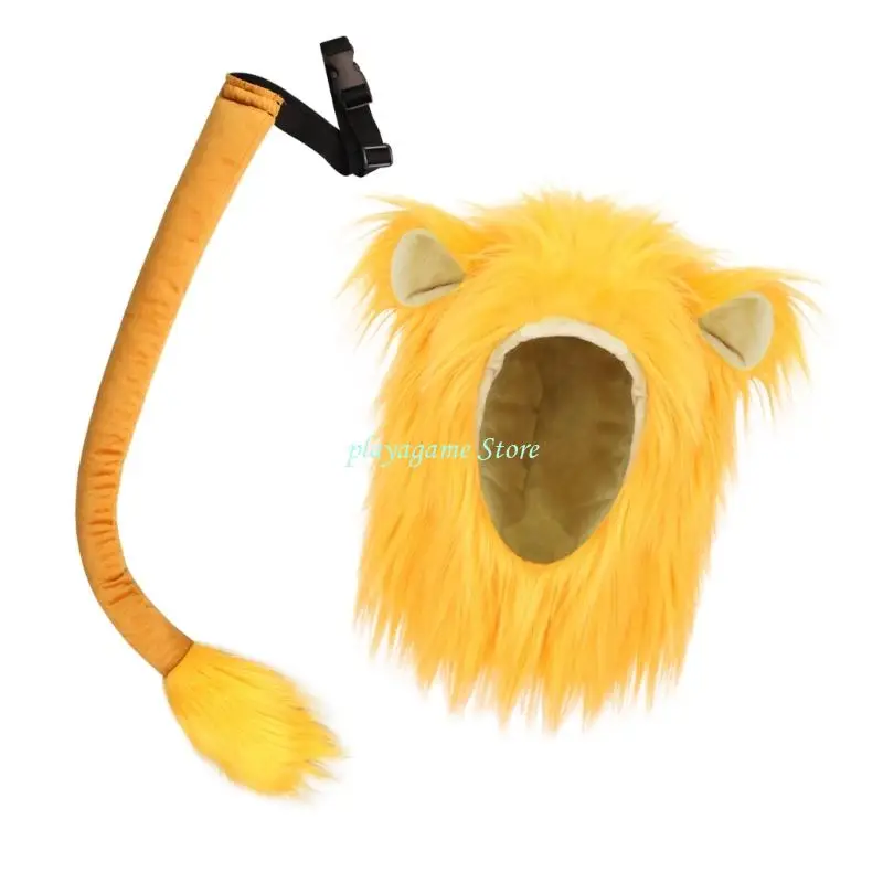 

Y88A Breathable Animal Headpiece For Costume Enthusiasts Halloween Cosplay activity No Toxic Component Parent Teacher Approve