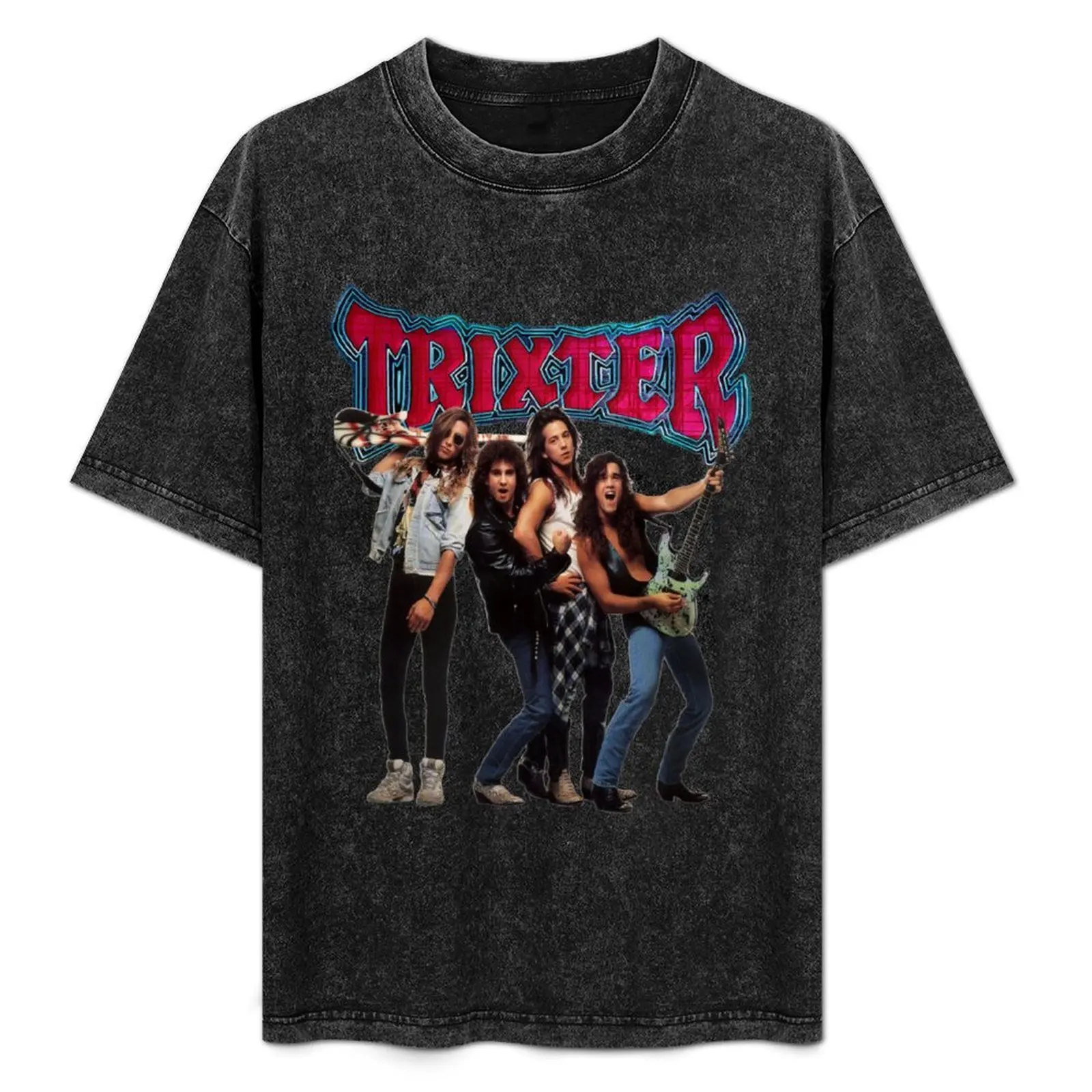 Day-nielab trixter pr m m tees Camiseta divertida retro, camiseta ligera de manga corta refrescante