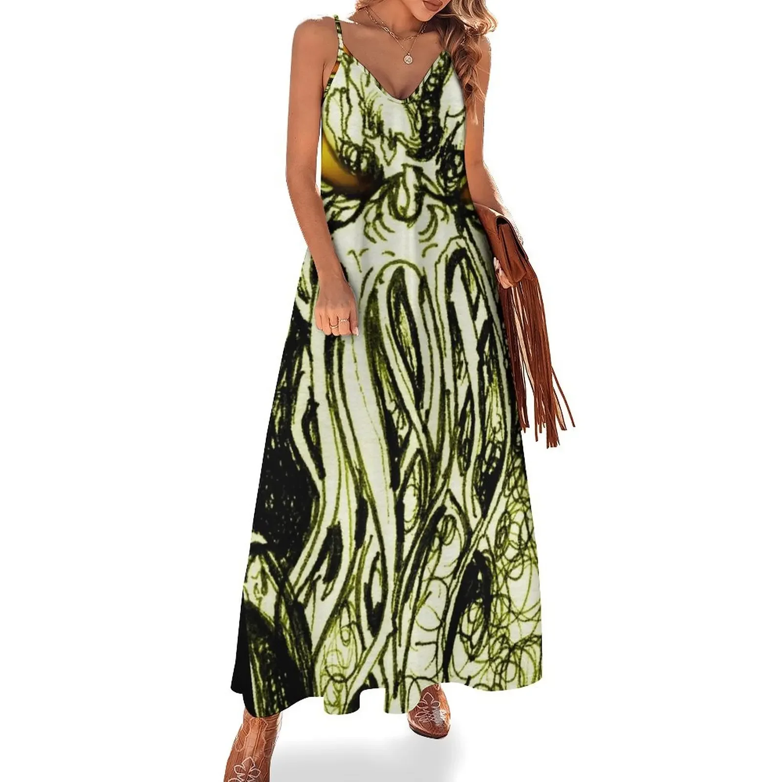 

Its Awake Sleeveless Dress prom clothes elegant women's dresses for wedding