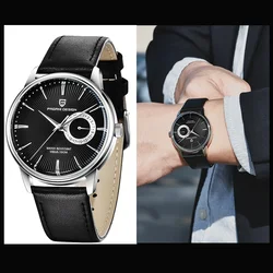 PAGANI DESIGN Original Fashion Casual Sports Watch Men Quartz Watches Military Stainless Steel Waterproof Auto Date Reloj Hombre