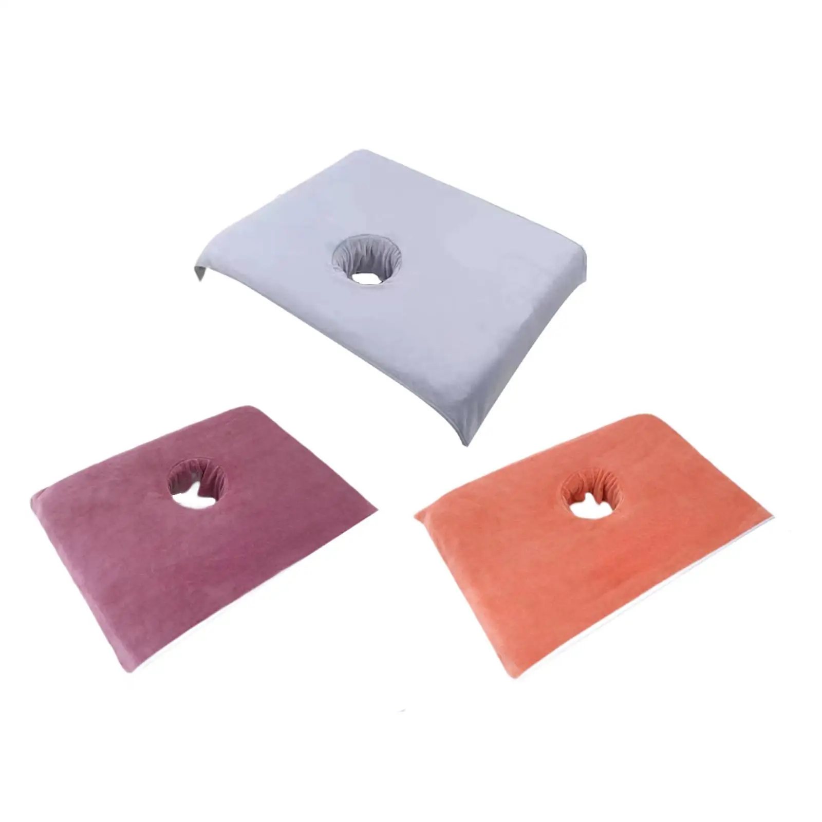 Beauty Salon Massage Table Absorbent Cover Pad Soft Face Hole Bed Sheet for Spa Massage Pillow Accessories