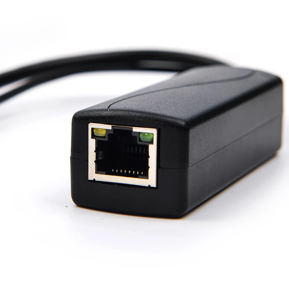 4-Pack 5V PoE Splitter, 48V to 5V 2.4A Adapter with Micro-USB Plug, for IP Camera,Tablets,for Raspberry Pi and More Rich