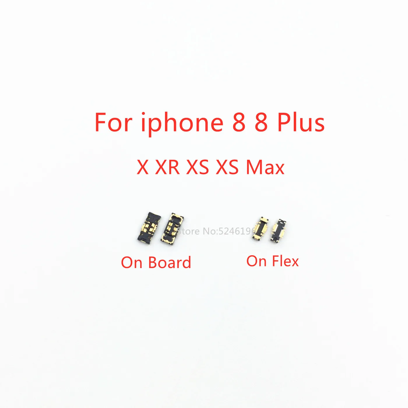 

5-10 шт. гибкий разъем для iphone 8 8 Plus 8 Plus iphone X iphone XR XS iphone XS Max Plug On Board
