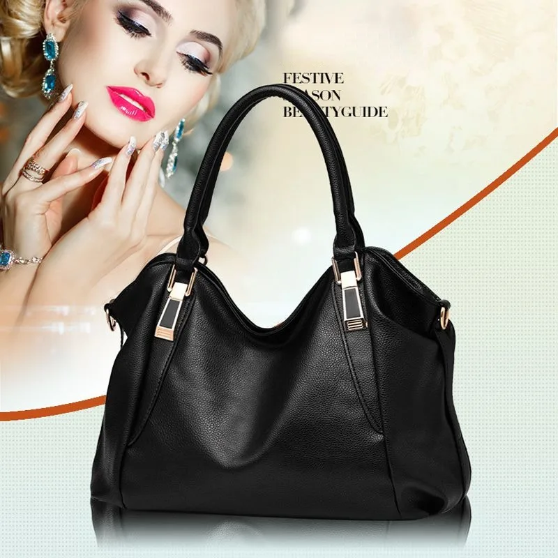 2024 Popular Women Bags Large Capacity Mom Shulder Bag Genuine Soft Leather Lady Temperament Handbag Middle Aged Famale Hand Bag