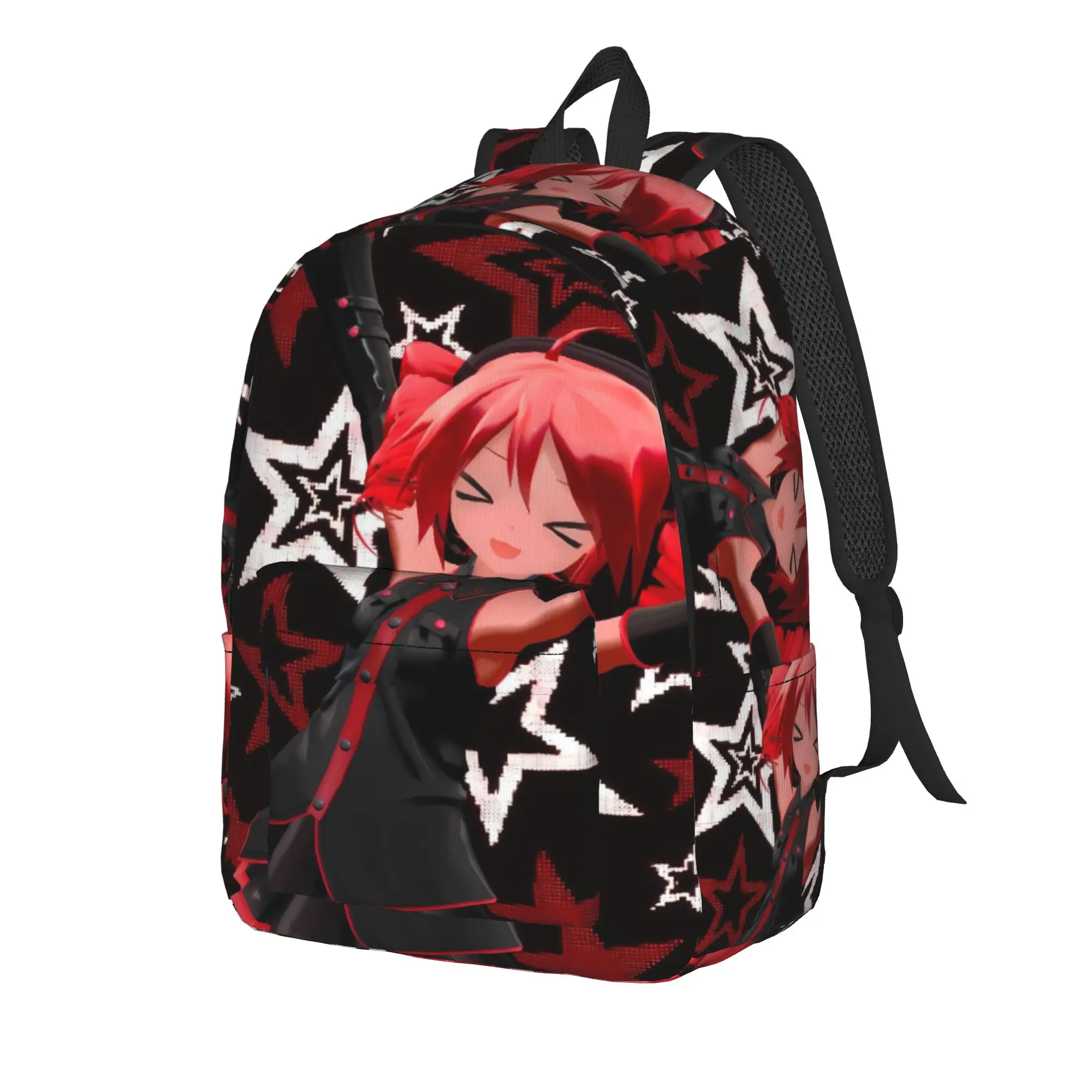 Kasane Teto Backpack  Sport Backpacks Boy Pretty School Bags Design Pattern Rucksack