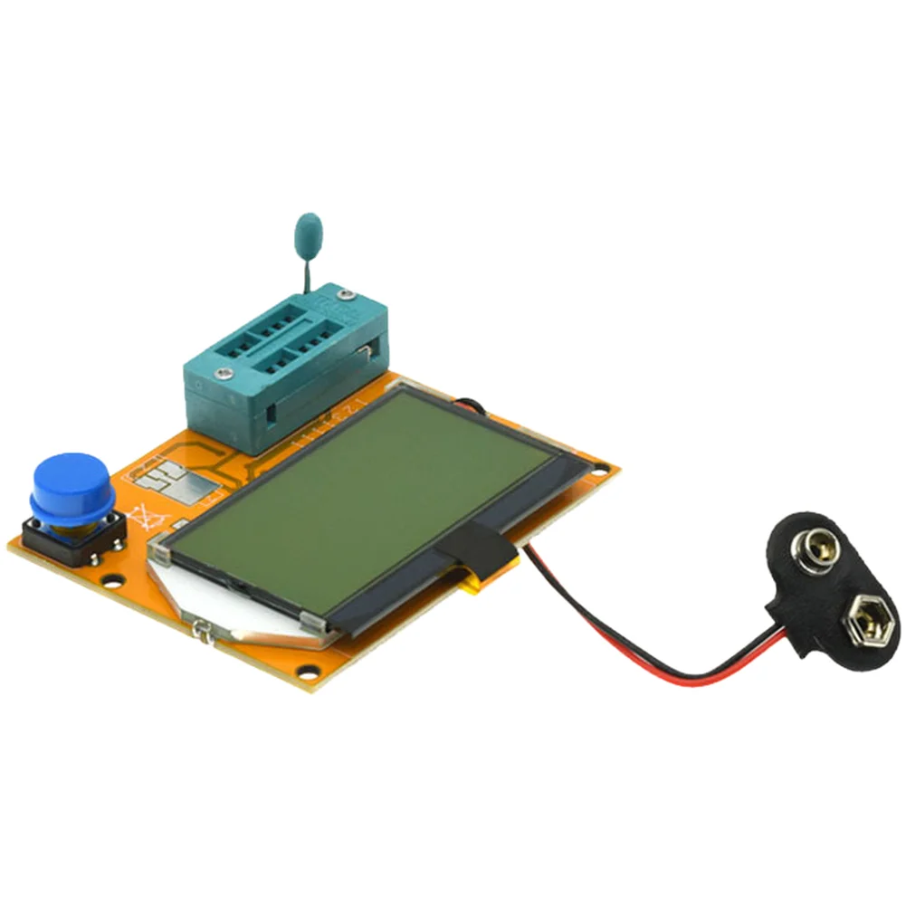 For LCR-T4 Transistor Tester with 12864 Graphic Display for Resistor Capacitor Diode SCR MOSFET Component Testing