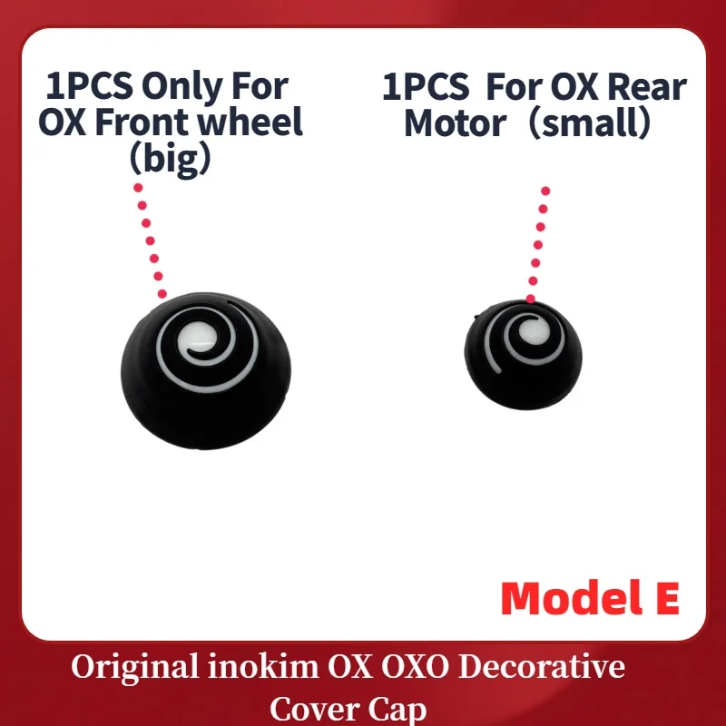 INOKIM OX OXO Elektroroller Original Motor und Rad dekorative Abdeckkappe vorne Hinterrad Motor Ersatzteile – Detail 6