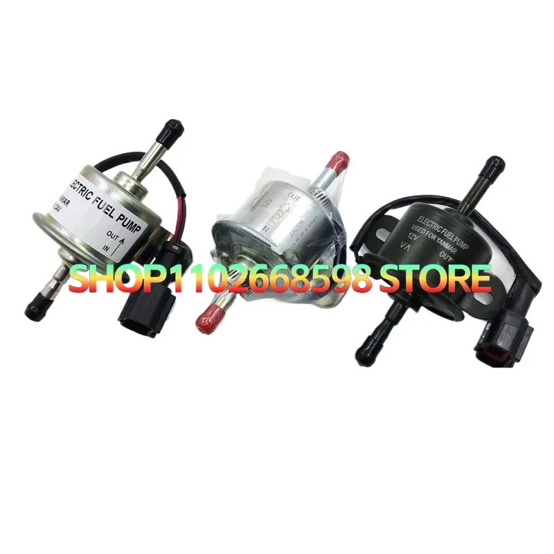 Para Komatsu PC30 PC40 PC50 Daewoo Yanmar Hyundai 55 60 excavadora bomba de combustible electrónica bomba de transferencia de aceite accesorios de excavadora