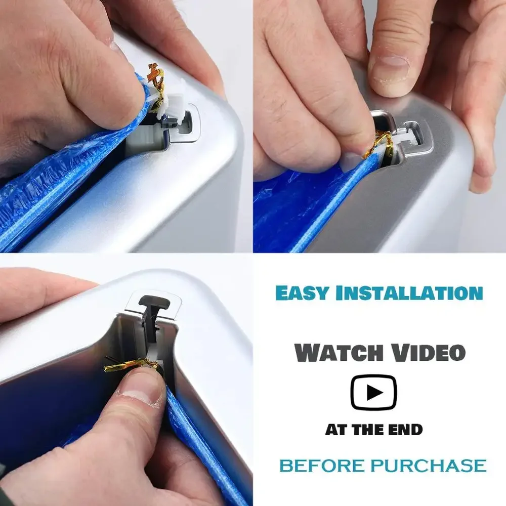 آلة تغطية الأحذية الأوتوماتيكية المحمولة - موزع بدون استخدام اليدين مع قاعدة ABS المضادة للانزلاق، جهاز الجرموق العملي للمكتب المنزلي