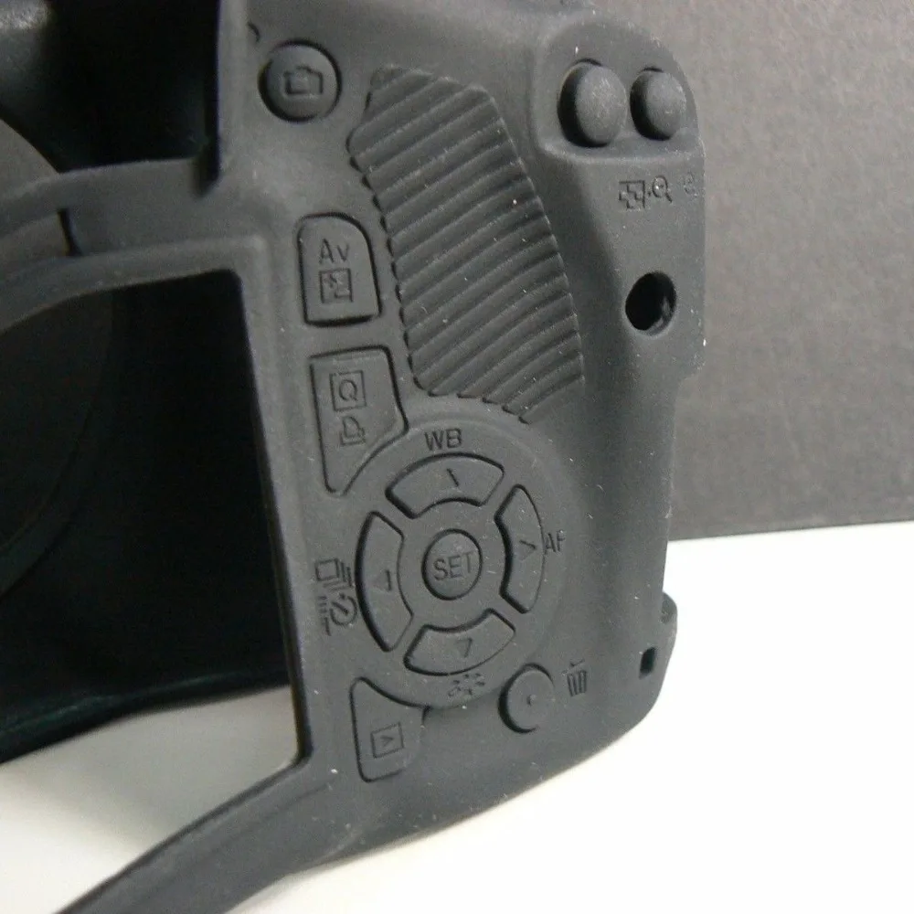 Camera bag For Canon 550D silicone cover 550D Digital Camera silicone case protective cover + 2PCS Hot Shoe Cover
