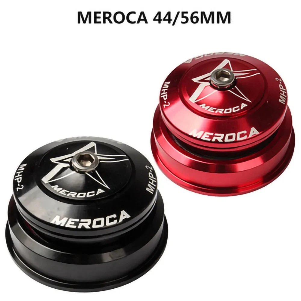 MEROCA MHP-2 Bicycel Tapered Headset 44/56mm Bearing Head Set For MTB Bike Fork And Straight Tube