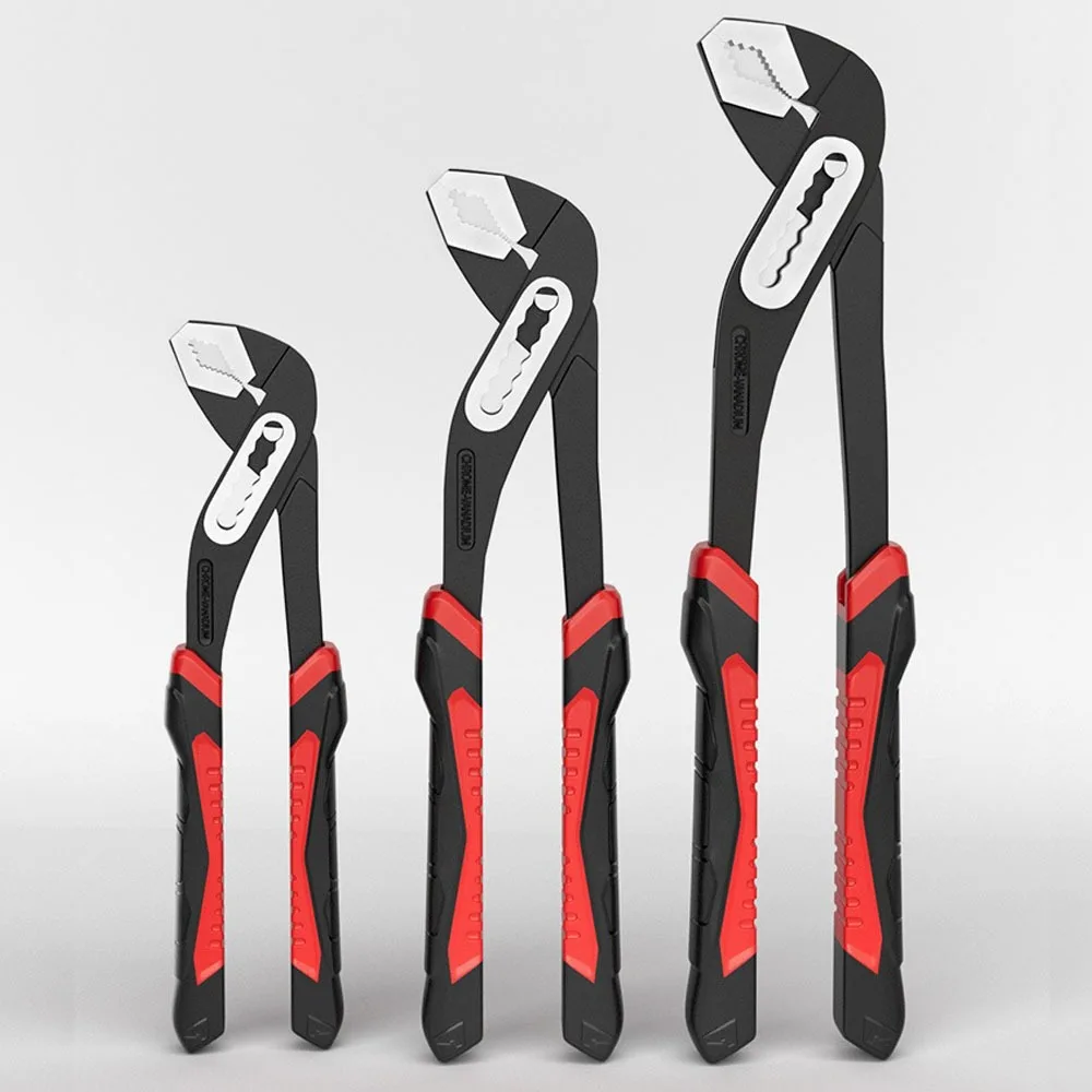 

Water Pump Pliers Multifunctional Universal Wrench Open Grip Pipe Pliers Large-nosed Hand Tools Plumber Repair Pliers Tools