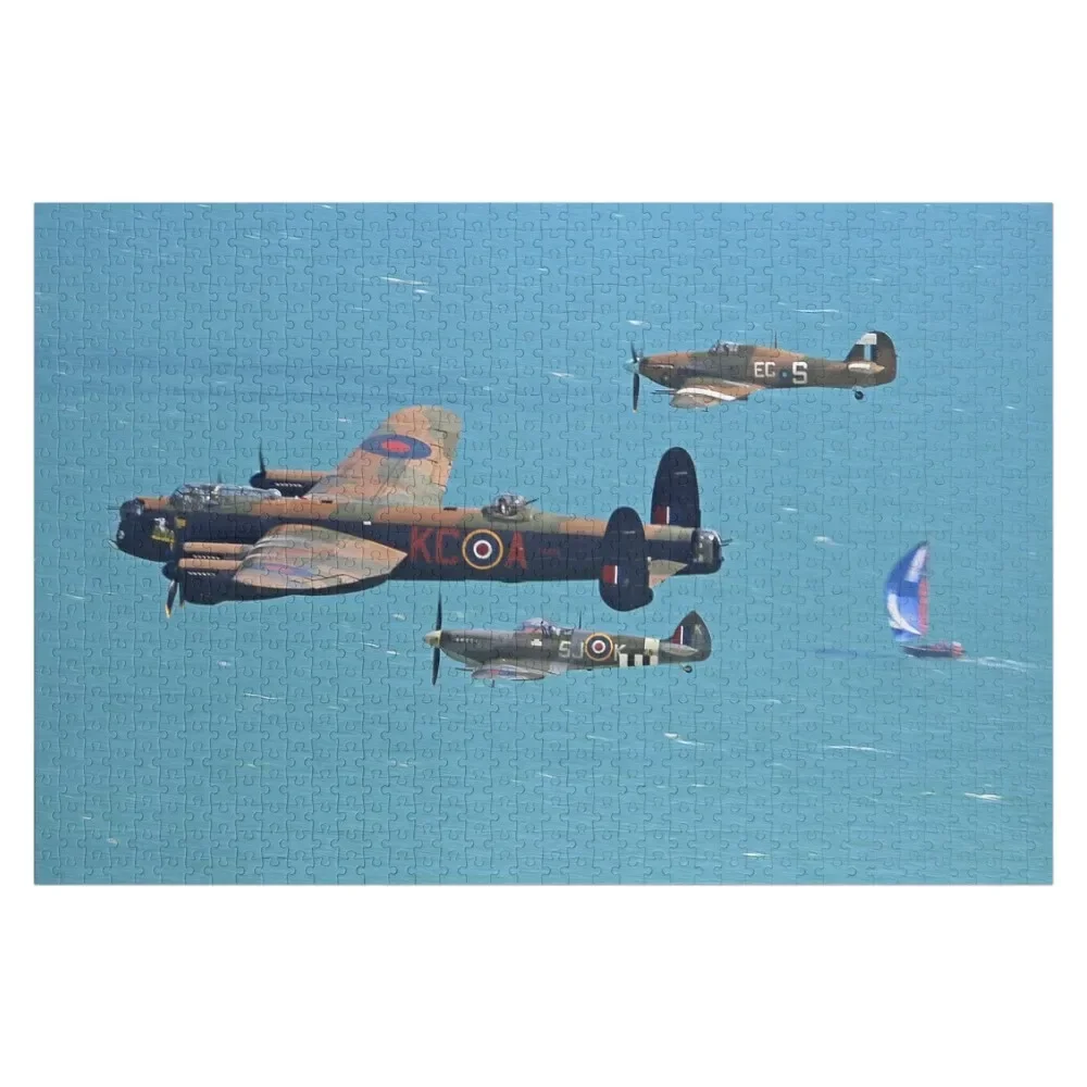 

The Battle of Britain Memorial Flight 1 Jigsaw Puzzle Custom Wooden Name Custom Child Gift Puzzle