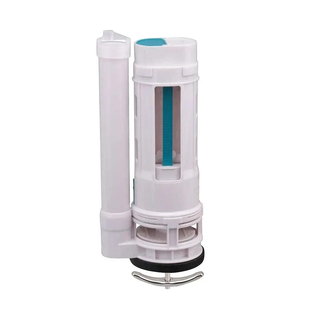 Leak-proof Water Outlet Valve Filtration Plastic One Piece Toilet Drain Valve Dual Flush Adjustable Drain Flush Cistern Valve