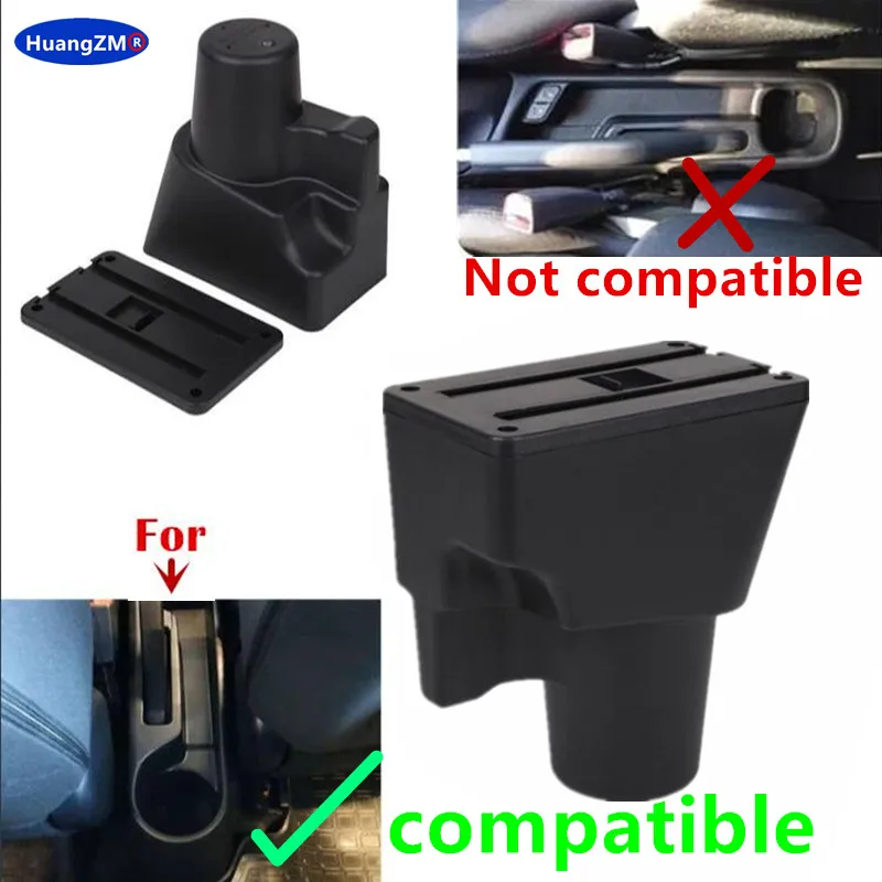 For Kia Picanto Armrest Box for Kia Picanto 3X-Line Car Armrest Storage Box Cup Holder Dedicated Retrofit Car Accessories