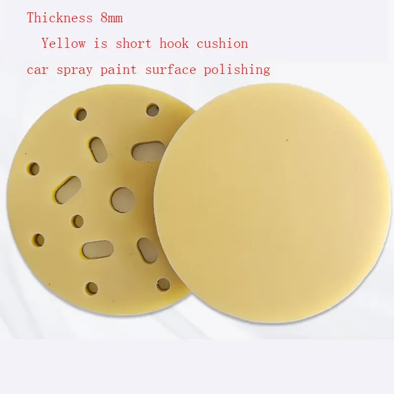 

ATPRO 6 Inches 150 MM 17-Hole Soft Sponge Interface Sanding Pad Sanding Machine Soft Cushio Grinding Car Polishing Spray Paint