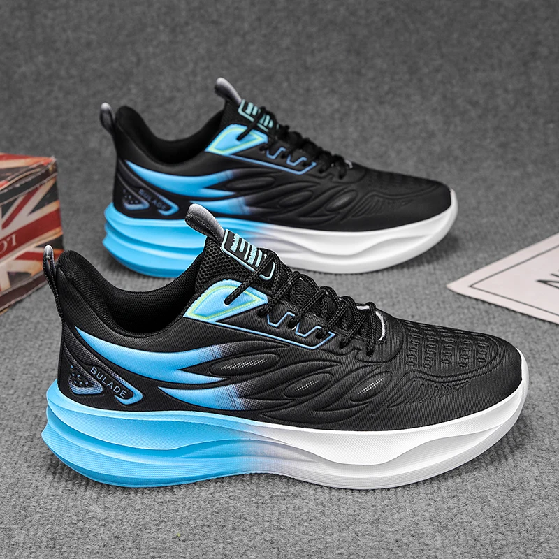 YRZL Scarpe da ginnastica comode da uomo Scarpe slip on leggere Scarpe da ginnastica da uomo traspiranti sportive casual da allenamento per passeggiate antiscivolo