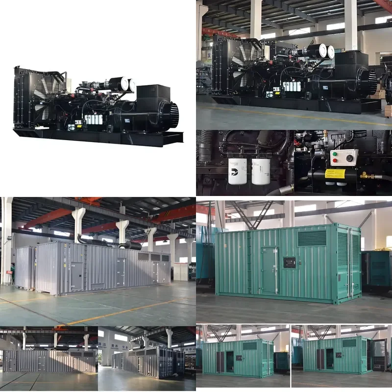 Generator 1650kva 1320kw Electricity Start Generators 1650kva Generator Global Warranty
