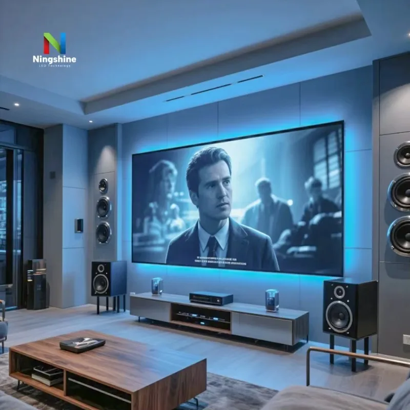 Hot Seller:Ningshine 16:9 8K 4K Cob Screen P0.78 P0.93 P1.25 P1.56 Ultra Thin Led Indoor Screen COB Led DisplayCustomizable