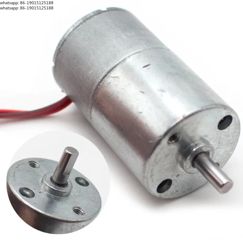 Safe Box Lock DC Gear Motor 27MM DIY Handmade Making Motor 6V 20RPM 1:188 Torque 4KG.CM