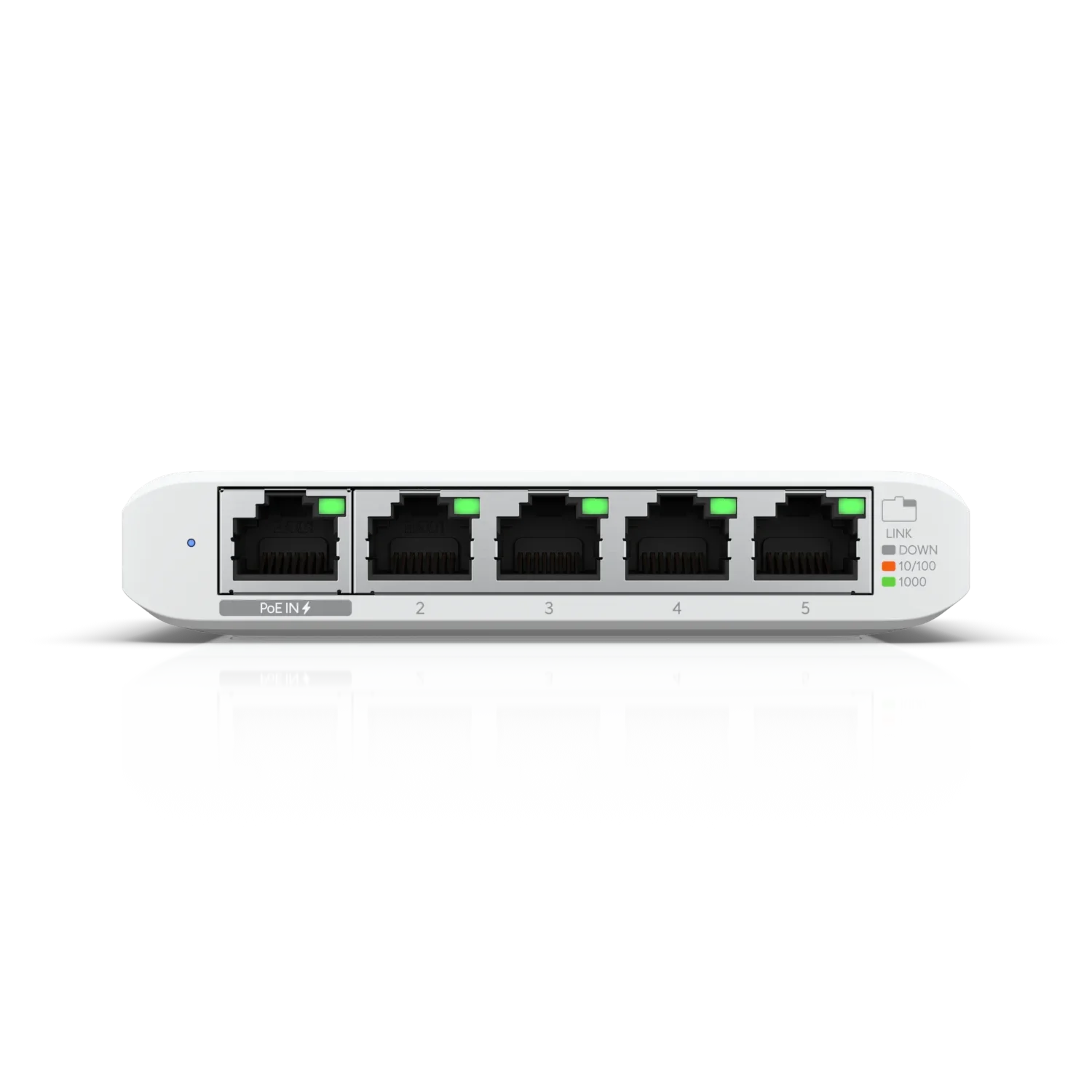 Ubiquiti Networks UniFi USW-Flex-Mini Managed 5-Port Gigabit Switch with USB-C Power Adapter