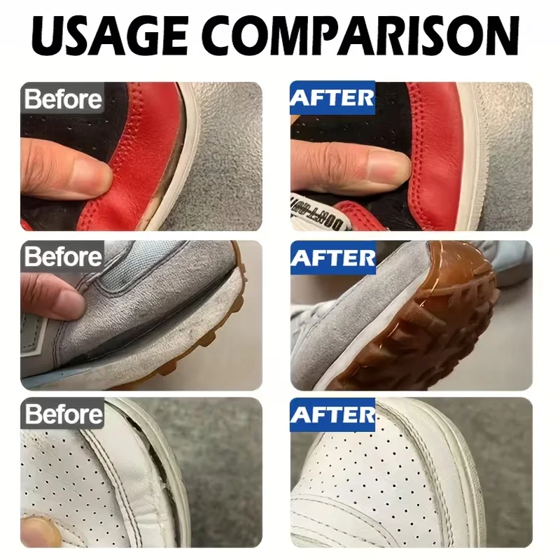 Professional Shoe Repair Glue Fast Firm Bond Sneakers Leather Shoes Boots Sandals Heels Shoe Soles Leather Bags Strong Adhesive
