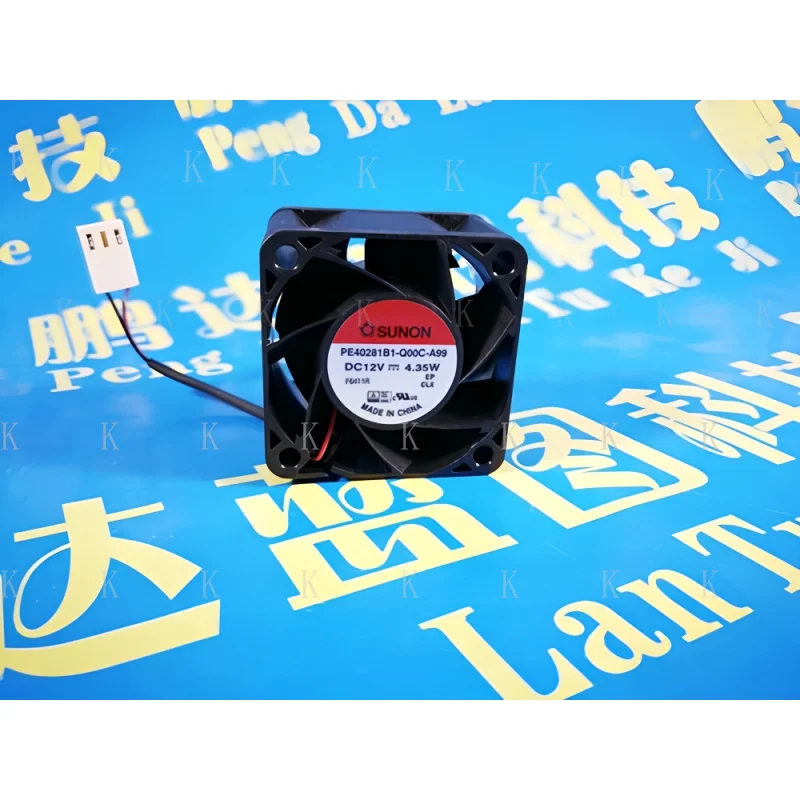 

C FOR High Quality Cooling Fan PE40281B1-Q00C-A99 12V 4.35W 40*40*28mm