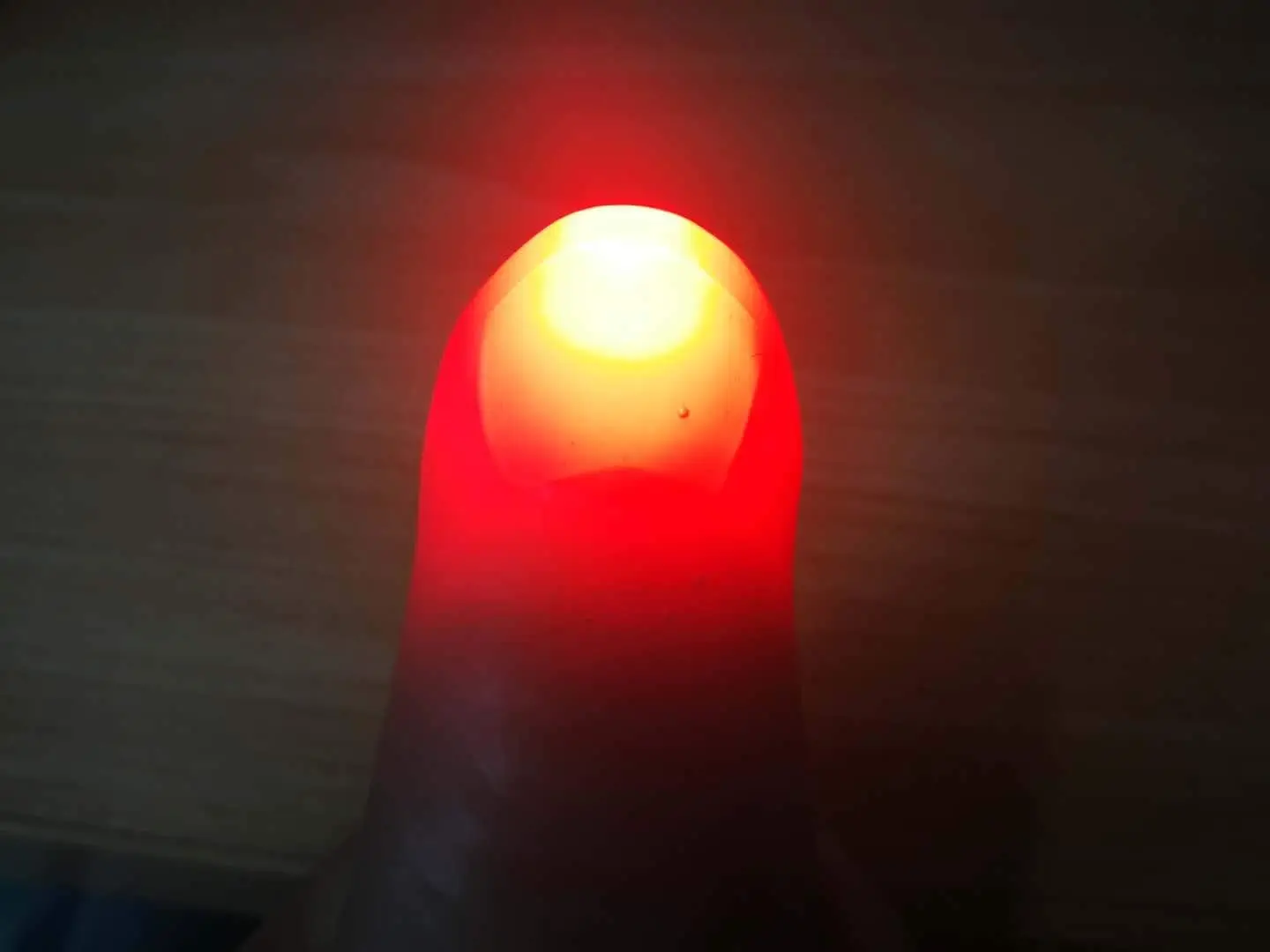 Red Light up Thumb Tips Finger Magic Tricks Fake Finger with LED Light Magia Accessories For Party Stage Illusions Gimmick Props