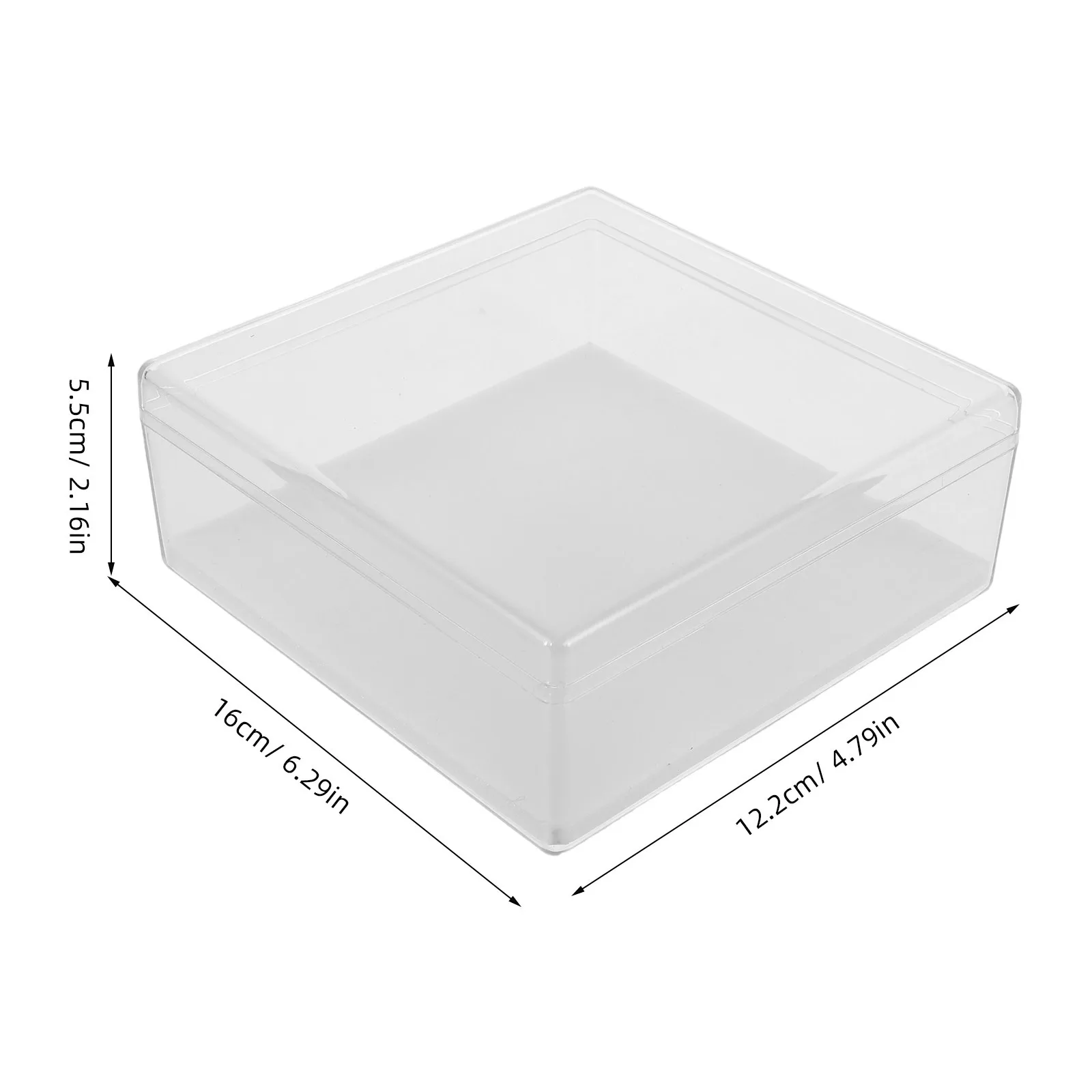 صندوق عرض العينات الشفاف DIY علبة أكريليك لعرض مجموعة الدبوس مثالية لتعليم البحث والمقتنيات #6