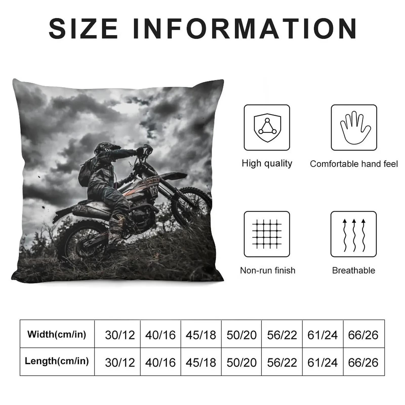 Enduro race Throw Pillow ornamental pillows autumn pillowcase Pillowcases Bed Cushions pillow