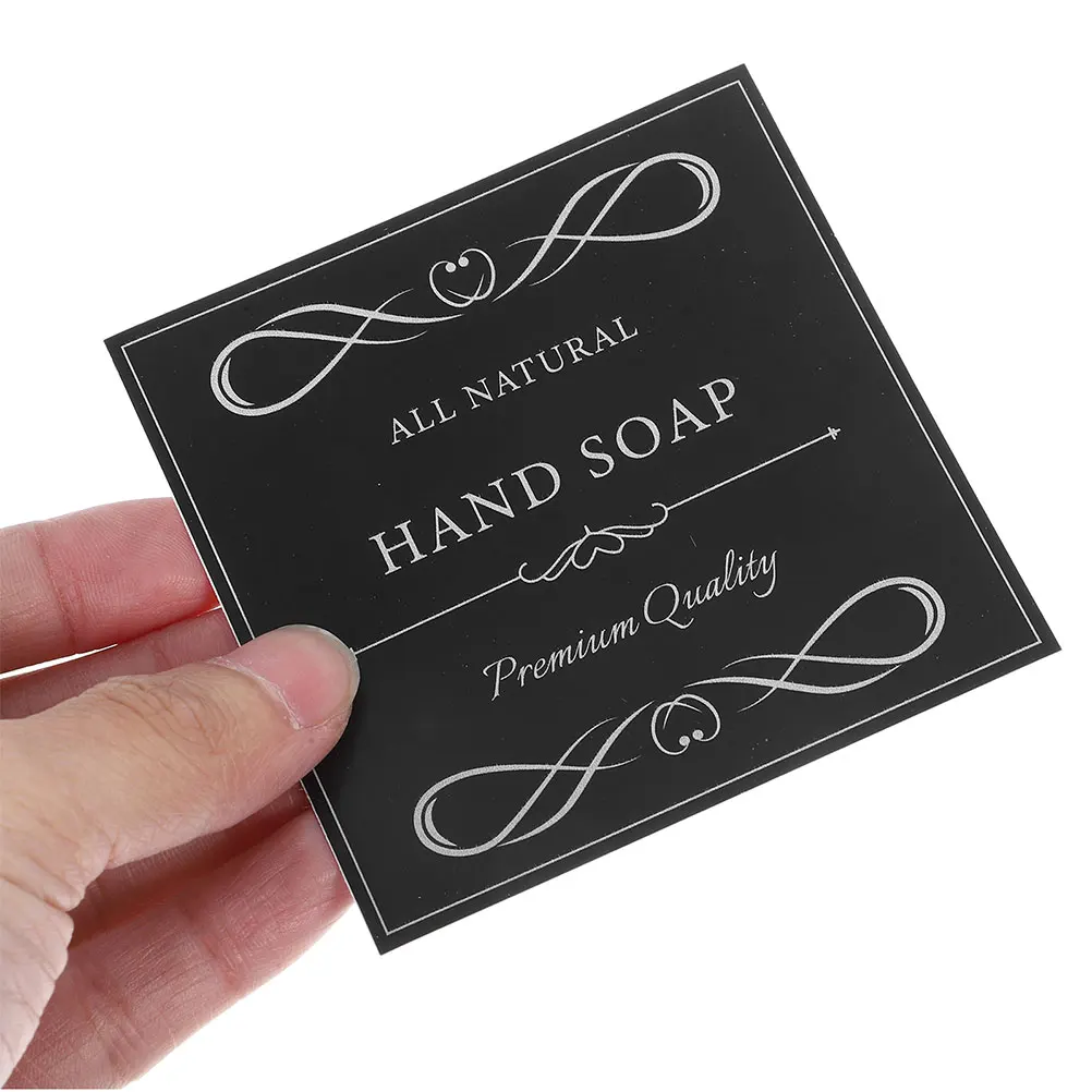 

12 Pcs Handwashing Fluid Waterproof Labels Adhesive Pvc Self-adhesive Kitchen Bathroom Stickers